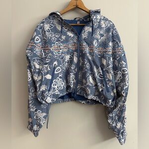 FP Movement Cropped Floral Windbreaker